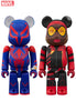 Be@rbrick 蜘蛛人2099&女蜘蛛人